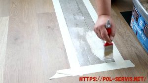 Как заменить поврежденный кварц винил на подложке Silent Premium 1 8mm