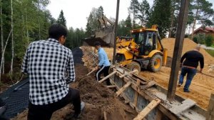 Укрепление Откоса георешеткой