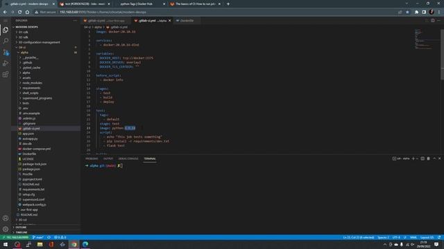 07 Adding the unit tests to the pipeline смотреть онлайн