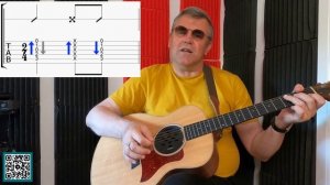 Как играть бой на гитаре с глушением струн #4