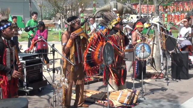 Ecuador folk music - Pan flute (antara), Pingullo смотреть онлайн