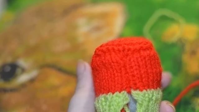 Мастер класс Вязание пинеток Ягодка