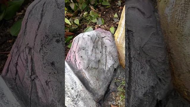 Бордюр для цветочной грядки из бетона. смотреть онлайн