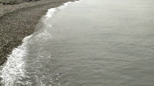 Чёрное море и набережная около олимпийской деревни, Адлер