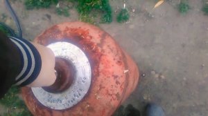 Как быстро заполнить газовый балон водой, простой способ