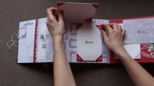 Альбом ручной работы 'Яркие воспоминания' для девушки ✿ Скрапбукинг ✿ Фотоальбом на заказ
