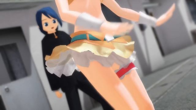 【紳士用MMD】GUMIのサービス満点な路上ライブ