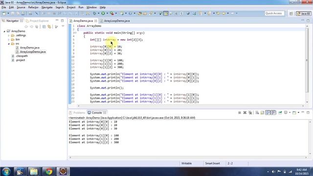 Java Array (Multidimensional Array) | Java Tutorial