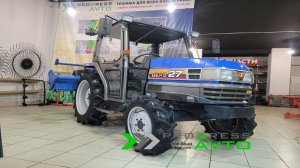 ISEKI GEAS27 с кабиной / информативное видео минитрактора Тула / PROGRESS-AVTO / 4WD 27 л.с. фреза
