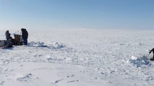 под ледная рыбалка в Уэлене
