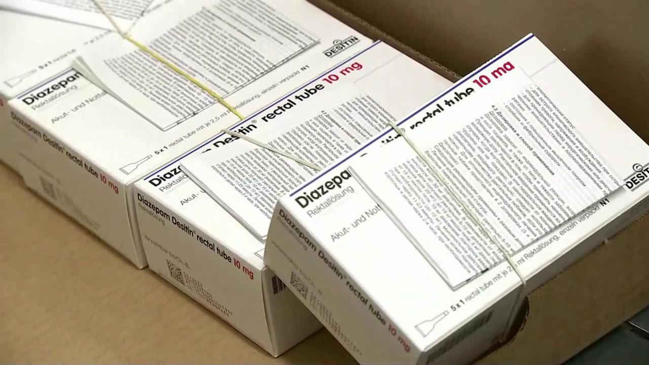 В Россию привезли "Диазепам", который помогает детям с эпилепсией справляться с судорогами