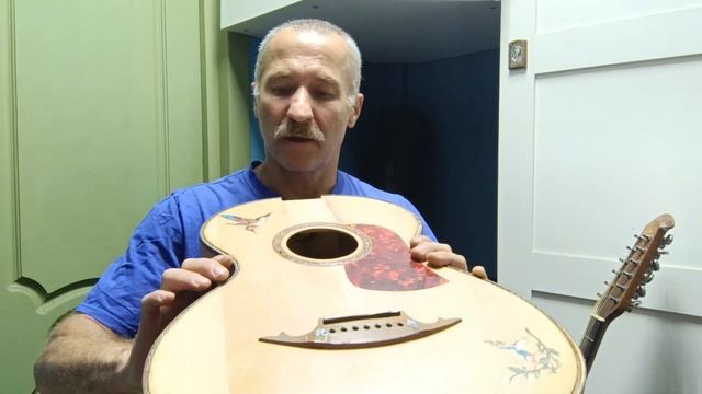 Отделка корпуса гитары натуральным перламутром, из рубрики "Очумелые ручки" ???