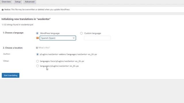 How To Translate ShopLentor (formerly WooLentor) Strings Using Loco Translate