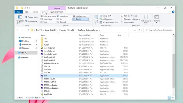 How To Disable Or Uninstall Rivatuner Statistic Server