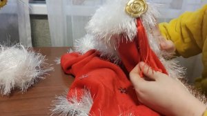 Шьём костюм ДЕДА МОРОЗА своими руками! Мантия!