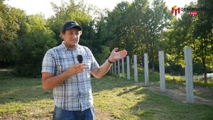 Забор на Жб сваях 200х200 в Тульской Области