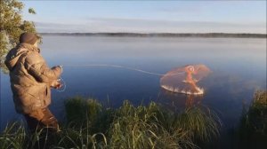 Кастинговая сеть на Сибирских озёрах - Кастинговый чебак
