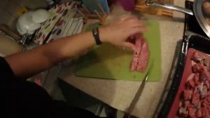 Лакомство для собак. Готовим говяжее легкое и трахею.