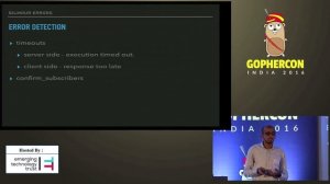 Gophercon India 2016 - Addressing Microservices architecture patterns with Gilmour by Piyush Verma