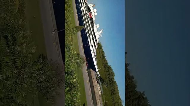 Cruise Ships Along The St.Lawrence Canal System !! Road Trip