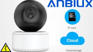 Комнатная Поворотная ip WiFi PTZ камера Anbiux UHD разрешение