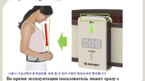 Nuga Best Пояс миостимулятор E3 домашний массажёр Нуга Бест