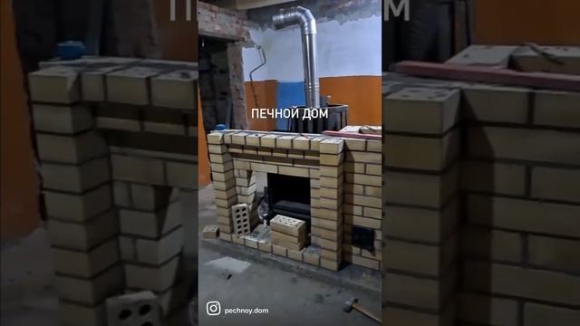 КИРПИЧНЫЙ ПОРТАЛ ВОКРУГ БАННОЙ ПЕЧИ РАСТЕТ. Все для бани в наличии ?? #печнойдом #батайск #баня