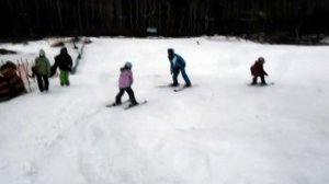 Горные лыжи. Обучение детей.