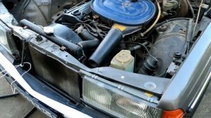 ПРОМЫВКА СИСТЕМЫ ОХЛАЖДЕНИЯ MERSEDES W123