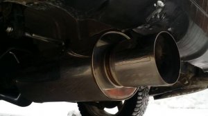 Выхлоп HKS silent hi-power Forester SG глушитель exhaust muffler
