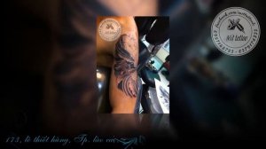 Hình xăm cá chép ngậm xu - Mít Tattoo