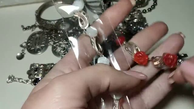 Мои серебряные украшения браслеты ♥️2. Продолжение смотреть онлайн