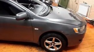 Установка лобового стекла Mitsubishi Lancer 10