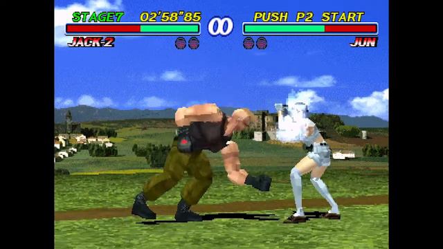 Tekken 2 Arcade Mode with Jack 2 смотреть онлайн