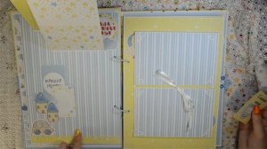 Портфолио для мальчика в детский садик. Обзор. Скрапбукинг