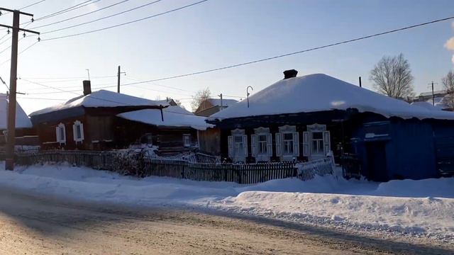 Прогулка по городу от ул. Строительной до переулка Садовый .