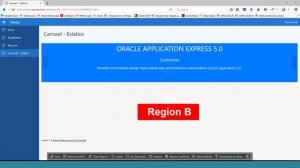 KIÚ- Demo Región de Tipo Carousel  Oracle APEX 5.0