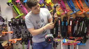 Детский складной трёхколёсный самокат со светящимися колёсами 21st Scooter Maxi Micar Ultra