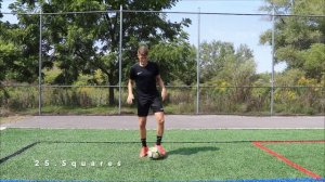 50 упражнений на контроль мяча football training ball control