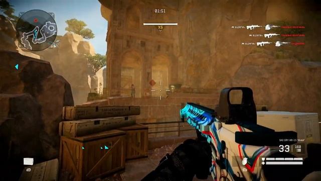 Warface Console Xbox One S 8-core AMD Jaguar RAM DDR3 8GB integrated AMD Radeon GAMEPLAY 60 FPS