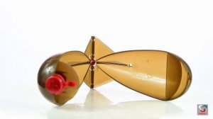 Кормушка для прикормки рыбы коричневая ракета