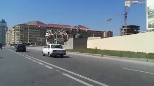 Baku. Nobel Avenue. Баку. Проспект  Нобеля.