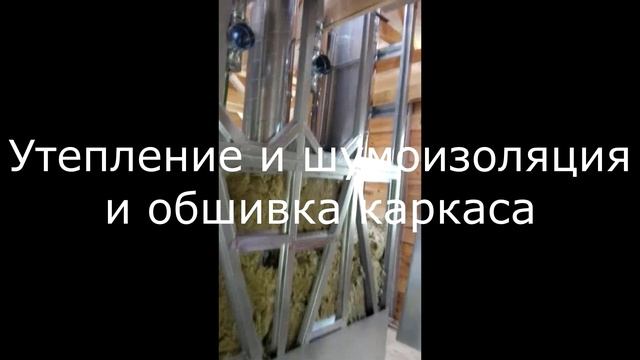 Вентиляция. Вентиляционная шахта. Выводим газ, дымоход и вентиляцию в одном каркасе!