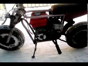 мини байк самодельный