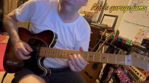 Buddy Guy style blues guitar jam with a Fender Jerry Donahue telecaster!