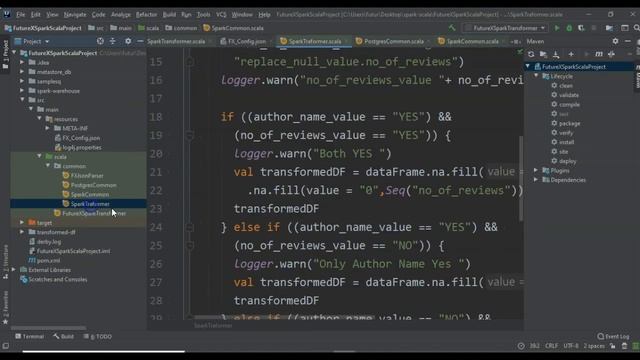 Spark Scala Framework Coding Best Practices log4 logging Exception Handling - Data Pipeline