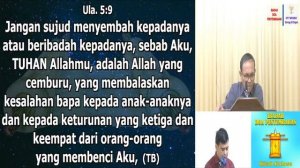 IBADAH DOA PENYEMBAHAN, 11 MEI 2021 - Pdt. Daniel U. Sitohang