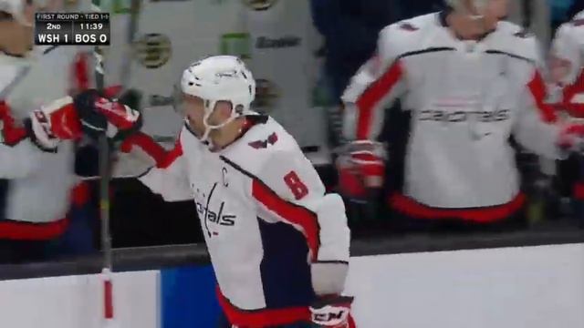 Alex Ovechkin scores goal #800 in NHL in game 3 vs Bruins (2021) смотреть онлайн