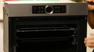 Bosch CMG633BS1B 45cm Serie 8 Compact Oven with Microwave 900W