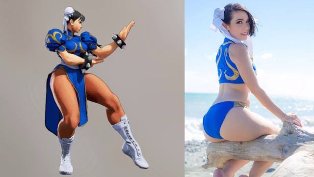 STREET FIGHTER 💥 COSPLAY GIRLS 💥 @editcartoons 👈